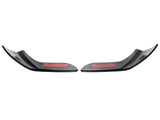Kies Carbon Carbon Fiber Front Splitters (Perf Style) - BMW M2 (F87) | K03-15F87CF-MPFS