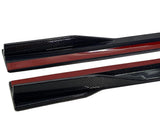 PhaseCarbon PhaseCarbon Carbon Fiber Side Skirt Extensions (Comp Style) - BMW 3 Series (G20) K03-19G20CF-CSXT