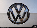 Klii Motorwerkes Select / Inlay VW Rear Badge Insert - White Silver Metallic K100-XVRE