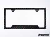Klii Motorwerkes Black Premium License Plate Frame - M Rain (Black) K104-0BPF-2BLK