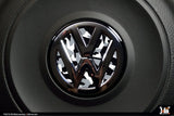 Klii Motorwerkes VW Steering Wheel Badge Insert - Arctic Abstract Camo