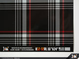 Klii Motorwerkes 16"x12" VW Vinyl Roll - Mk7 GTI Plaid K12-31VRL