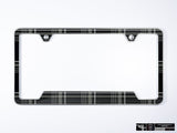 Klii Motorwerkes Silver Premium License Plate Frame - Mk7 GTD Plaid K13-0VPF-2SIL