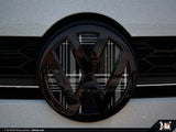 Klii Motorwerkes Atlas | 2018-Current / Inlay / Bevel VW Front Badge Insert - Mk7 GTD Plaid K13-70VFR