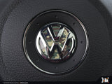 Klii Motorwerkes Select VW Steering Wheel Badge Insert - Woodland Camo K15-XVSW