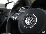 Klii Motorwerkes Select VW Steering Wheel Badge Insert - Woodland Camo K15-XVSW