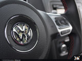 Klii Motorwerkes Select VW Steering Wheel Badge Insert - Woodland Camo K15-XVSW