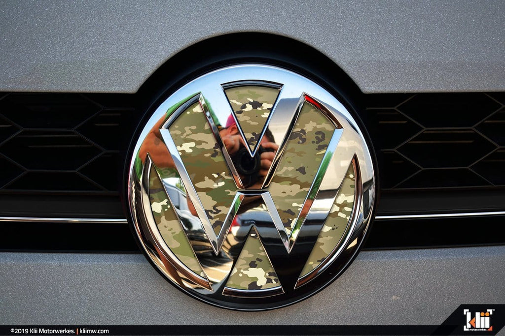 K1617VFR VW Front Badge Insert OCP Camo UroTuning