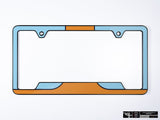 Klii Motorwerkes Black Premium License Plate Frame - Racing Livery No.1 K17-0GPF-2BLK