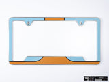 Klii Motorwerkes Silver Premium License Plate Frame - Racing Livery No.1 K17-0GPF-2SIL