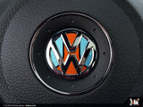 Klii Motorwerkes Select VW Steering Wheel Badge Insert - Racing Livery No.1 K17-XVSW