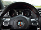 Klii Motorwerkes Select VW Steering Wheel Badge Insert - Racing Livery No.1 K17-XVSW