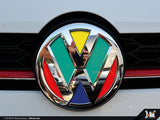 Klii Motorwerkes Atlas | 2018-Current / Inlay / Bevel VW Front Badge Insert - Harlequin K19-70VFR