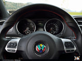 Klii Motorwerkes Select VW Steering Wheel Badge Insert - Harlequin K19-XVSW
