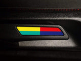 Klii Motorwerkes VW Seat Lever Insert Set - Harlequin