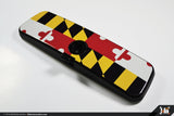 Klii Motorwerkes Golf MkVII (Mk7) - 2015-Current VW Rear View Mirror Overlay - Maryland Flag K23RM8