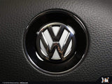 Klii Motorwerkes VW Steering Wheel Badge Insert - Pure White