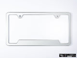 Klii Motorwerkes Silver Premium License Plate Frame - Oryx White Pearl K27-0VPF-2SIL