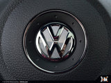 Klii Motorwerkes Select VW Steering Wheel Badge Insert - Reflex Silver Metallic K28-XVSW