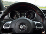 Klii Motorwerkes Select VW Steering Wheel Badge Insert - Reflex Silver Metallic K28-XVSW