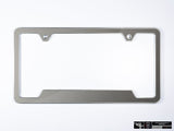 Klii Motorwerkes Silver Premium License Plate Frame - Tungsten Silver Metallic K29-0VPF-2SIL