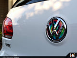 Klii Motorwerkes Select / Inlay VW Rear Badge Insert - Tie-Dye K3-XVRE
