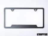 Klii Motorwerkes Silver Premium License Plate Frame - Platinum Gray Metallic K30-0VPF-2SIL
