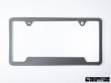 Klii Motorwerkes Silver Premium License Plate Frame - United Gray Metallic K31-0VPF-2SIL