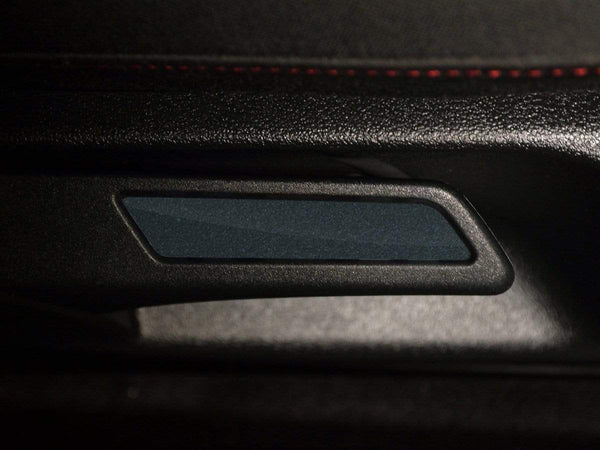 Klii Motorwerkes VW Seat Lever Insert Set - Carbon Steel Gray Metallic