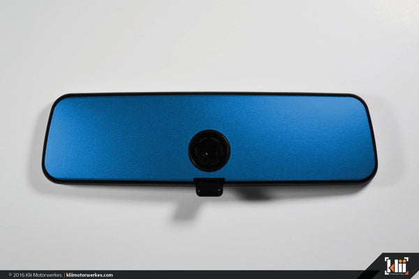 Klii Motorwerkes Golf MkVII (Mk7) - 2015-Current VW Rear View Mirror Overlay - Silk Blue Metallic K36RM8
