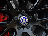 Klii Motorwerkes VW Center Cap Badge Insert Set - Deep Blue Pearl