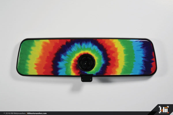 Klii Motorwerkes Golf MkVII (Mk7) - 2015-Current VW Rear View Mirror Overlay - Tie-Dye K3RM8