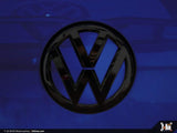 Klii Motorwerkes VW Rear Badge Insert - Lapiz Blue Metallic
