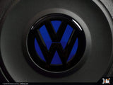 Klii Motorwerkes VW Steering Wheel Badge Insert - Lapiz Blue Metallic