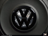 Klii Motorwerkes Select VW Steering Wheel Badge Insert - Stickerbomb Noir K49-XVSW