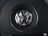 Klii Motorwerkes Select VW Steering Wheel Badge Insert - Stickerbomb Noir K49-XVSW