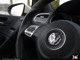 Klii Motorwerkes Select VW Steering Wheel Badge Insert - Stickerbomb Noir K49-XVSW