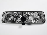 Klii Motorwerkes Golf MkVII (Mk7) - 2015-Current VW Rear View Mirror Overlay - Stickerbomb Noir K49RM8