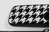 Klii Motorwerkes Golf MkVII (Mk7) - 2015-Current VW Rear View Mirror Overlay - Houndstooth K4RM8