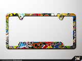 Klii Motorwerkes License Plate Frame (North America) - Stickerbomb K5-0VPF