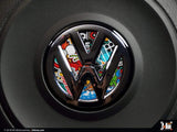 Klii Motorwerkes VW Steering Wheel Badge Insert - Stickerbomb