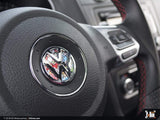 Klii Motorwerkes VW Steering Wheel Badge Insert - Stickerbomb