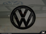 Klii Motorwerkes Golf Mk7 | 2015-2017* / Inlay VW Rear Badge Insert - Limestone Gray Metallic K50-14VRE