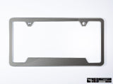 Klii Motorwerkes Silver Premium License Plate Frame - Indium Gray Metallic K51-0VPF-2SIL