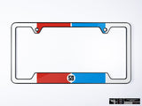 Klii Motorwerkes Black Premium License Plate Frame - Racing Livery No.3 (Front) K59-0GPF-F-2BLK