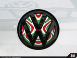 Klii Motorwerkes Select / Inlay VW Rear Badge Insert - Racing Livery No.4 K75-XVRE