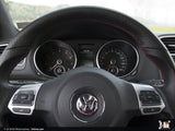 Klii Motorwerkes Select VW Steering Wheel Badge Insert - Mk5 GTI Plaid K8-XVSW