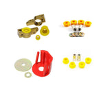 UroTuning Kits Red Polyurethane Bushing Kit (Stage 2) - VW / Golf R / Mk5 & Mk6 Golf / Mk5 Jetta / Mk5 R32 KCA316-KT