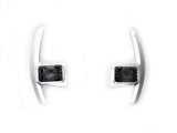 Kies Motorsports Satin Silver Kies Motorsports Aluminum Fiber Paddle Shifter Extensions - BMW / G20 3 Series / Toyota A90 Supra KIES99-19G20AL-SPADDLES-SIL
