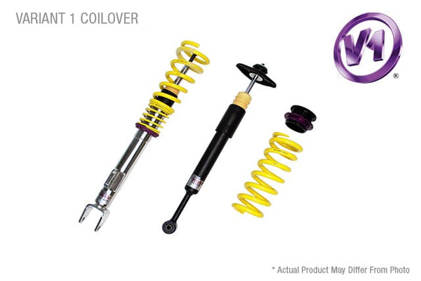 KW V1 Coilover Kit - Audi A4 (B9) Sedan; A5 Coupe; Quattro; without electronic damping control (50mm ) | 102100BH